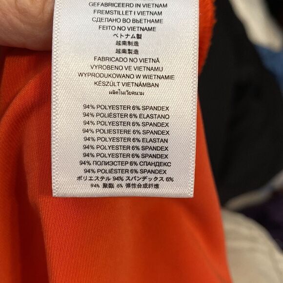 Michael Kors Tunic Top Orange Size Small - Picture 8 of 8